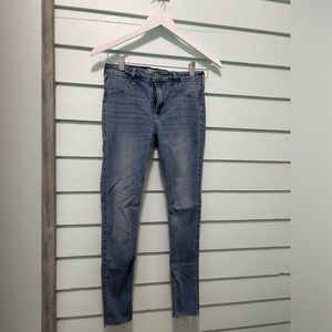 Used hollister curvy mid rise jean legging